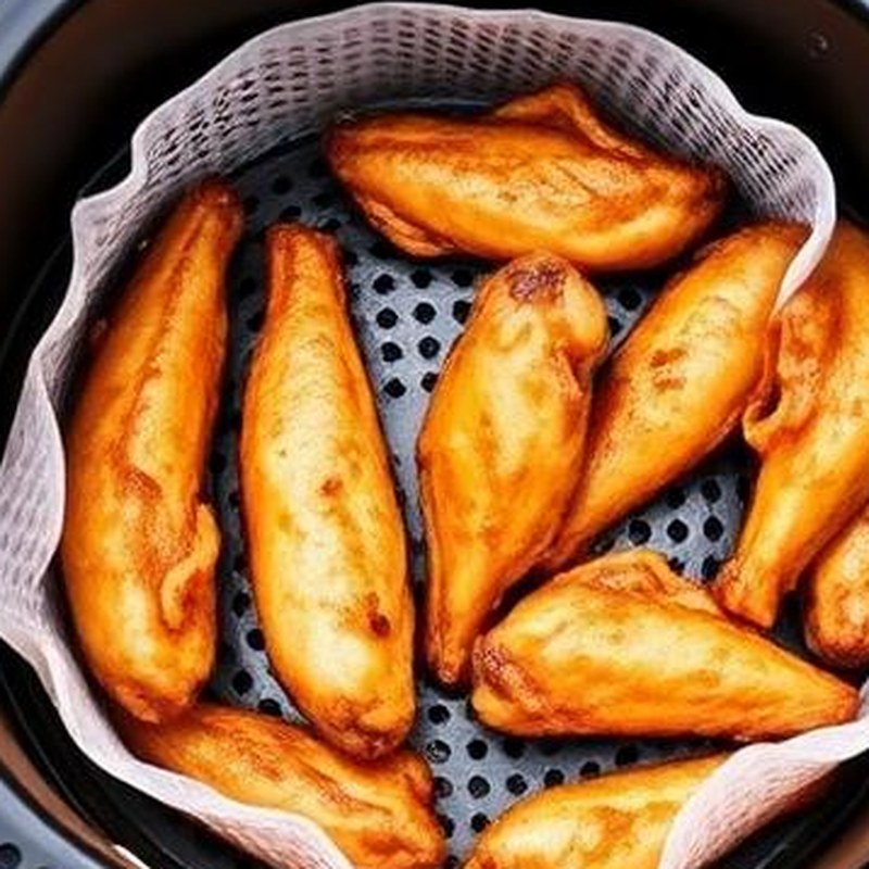 Heat-Resistant Non-Stick Silicone Air Fryer Liners - Detail view