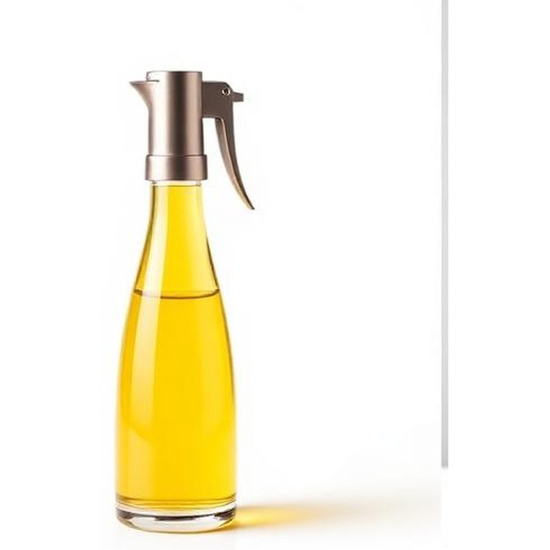 2-in-1 Oil Spray Bottle and Pourer Glass Cruet