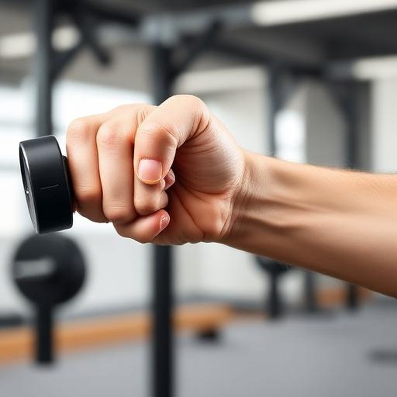 Adjustable Heavy-Duty Hand Grip Strengthener - In use