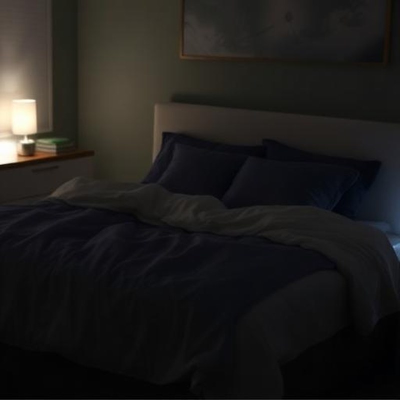 Self-Adhesive Motion Sensor Under-Bed Strips - In use