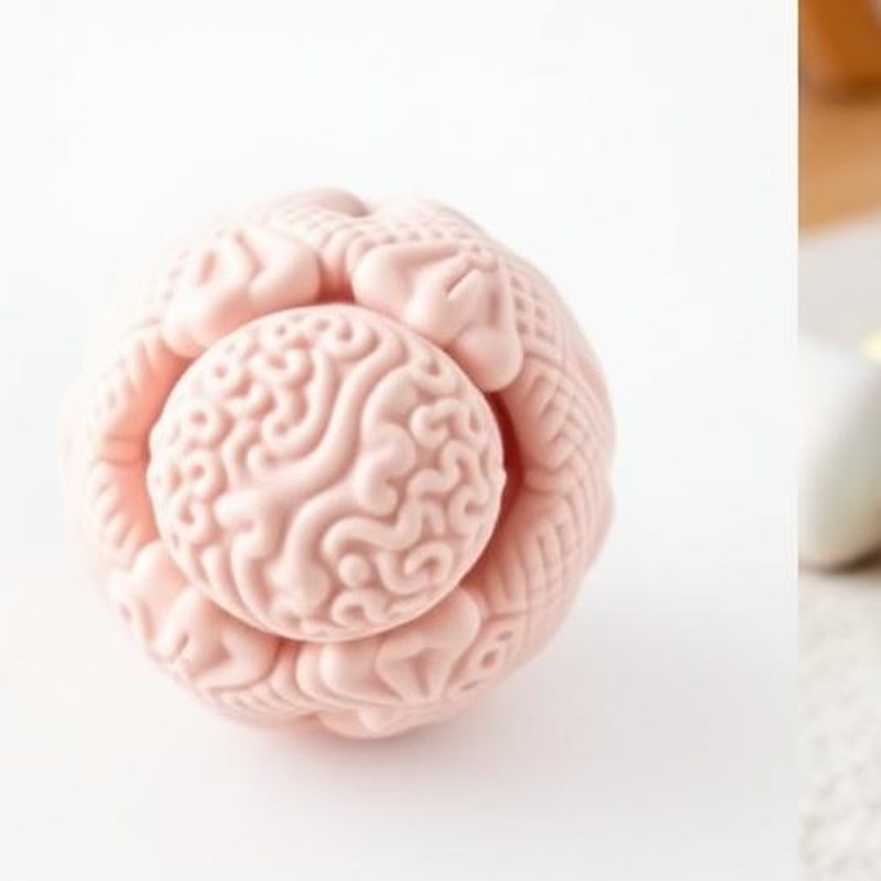 BPA-Free Silicone Teething Toys with Easy-Grip Design - Detail view