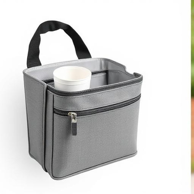 Universal Waterproof Pram & Stroller Organizer Caddy - Detail view